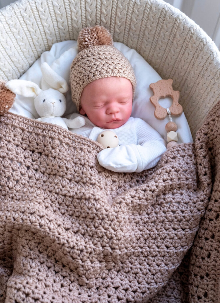 Crochet An Easy Baby Blanket (Free Pattern) Maisie And Ruth Pertaining To Free Printable Crochet Patterns For Baby Cocoons Crochet An Easy Baby Blanket (Free Pattern) Maisie And Ruth Pertaining To Free Printable Crochet Patterns For Baby Cocoons