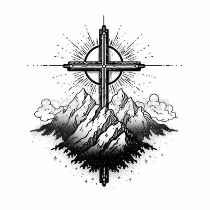 Free Printable Cross Tattoo Designs