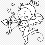 Cupid Clipart Black And White   Cupid Black And White   Free For Free Printable Pictures Of Cupid