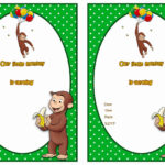 Curious George Birthday Invitations – Birthday Printable For Free Printable Curious George Invitations