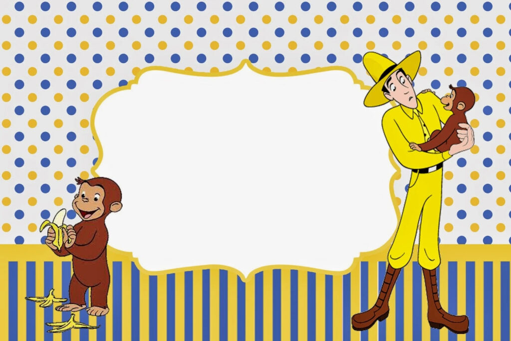 Curious George: Free Printable Invitations. Oh My Fiesta! In English Intended For Free Printable Curious George Invitations Curious George: Free Printable Invitations. Oh My Fiesta! In English Intended For Free Printable Curious George Invitations
