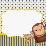 Curious George: Free Printable Invitations.   Oh My Fiesta! In English Throughout Free Printable Curious George Invitations