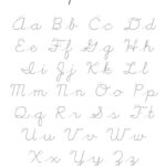 Cursive Writing Practice Sheets (Pdf)   Readingvine Within Free Printable Cursive Practice