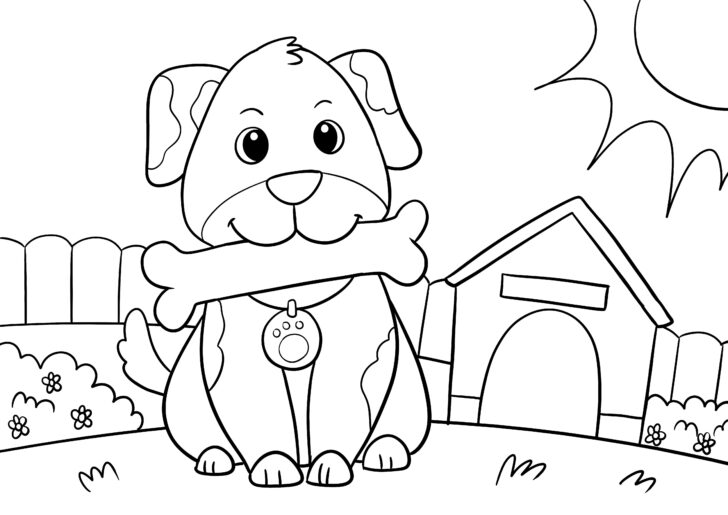 Free Printable Dog Coloring Pages