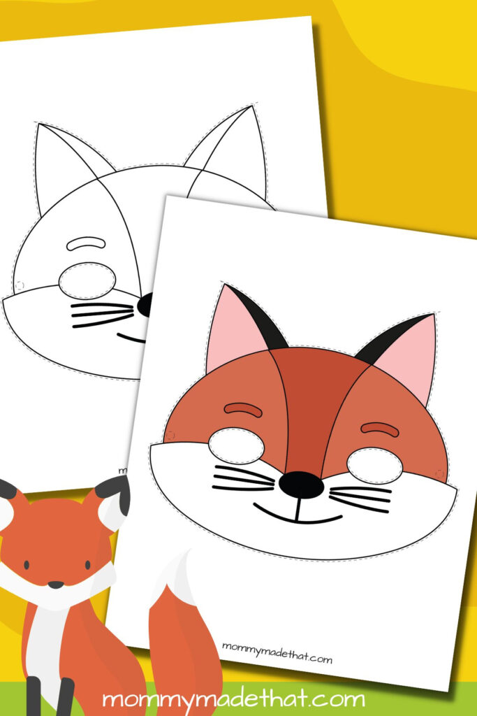 Cute Fox Mask Template (Free Printables) Pertaining To Free Printable Fox Mask Template Cute Fox Mask Template (Free Printables) Pertaining To Free Printable Fox Mask Template