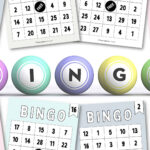 Cute & Free Printable Bingo Cards   30 Cards + Calling Sheet Within Free Printable Bingo Cards Random Numbers