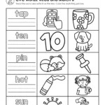 Cvc Words: Read And Match Printable Worksheets With Free Printable Cvc Worksheets