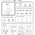 Cvc Words Worksheet   Free Printable, Digital, & Pdf Pertaining To Free Printable Cvc Worksheets
