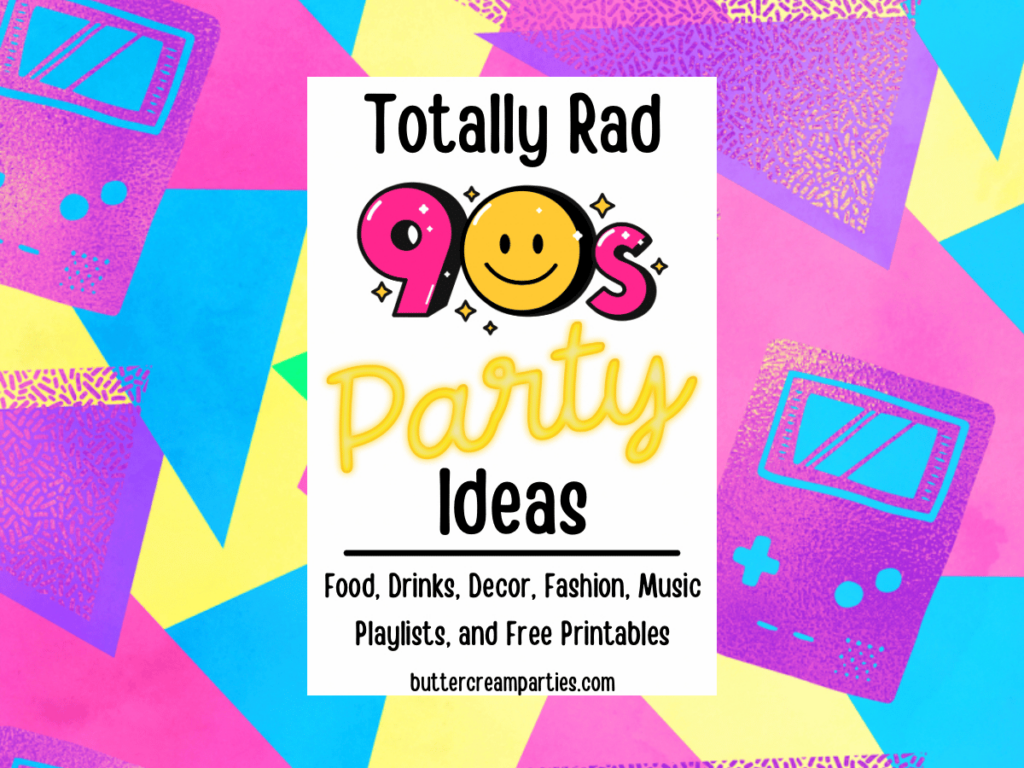 Da Bomb 90S Party Theme Ideas | Recipes, Games, Music, Printables For Printable 90S Props Free Da Bomb 90S Party Theme Ideas | Recipes, Games, Music, Printables For Printable 90S Props Free