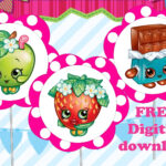 Daisy Celebrates: Shopkins Birthday Party Printable Centerpiece For Shopkins Banner Printable Free