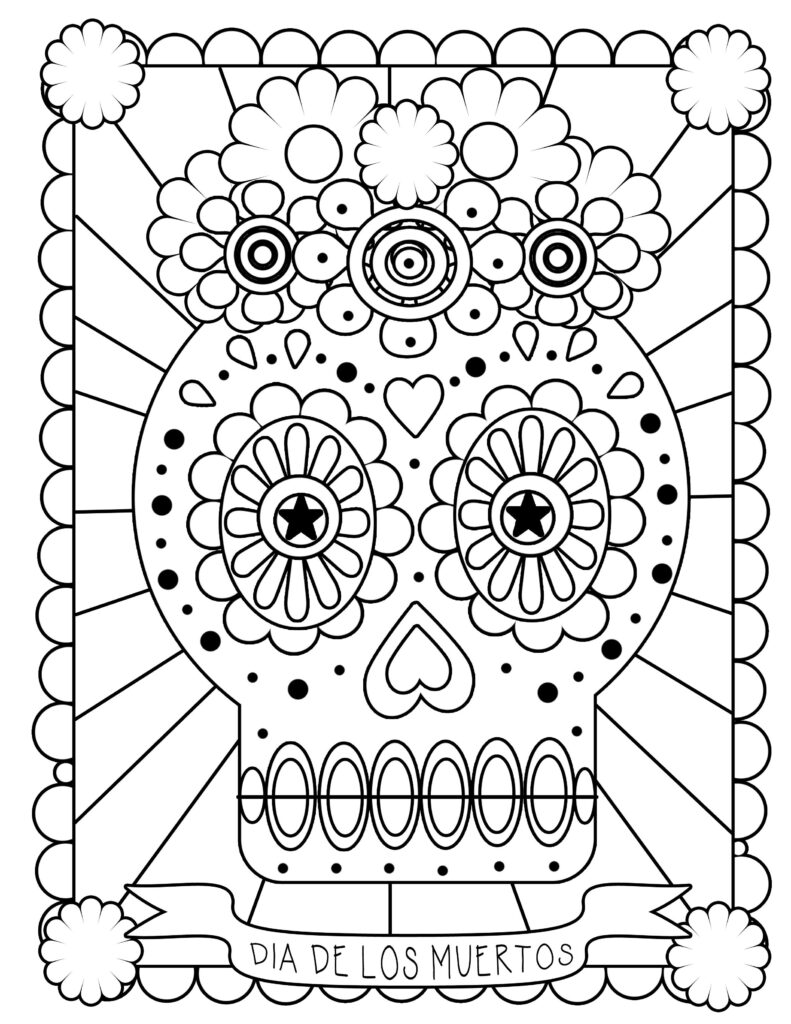 Day Of The Dead Printable Images Printable Party Favors For Free Printable Day Of The Dead Worksheets Day Of The Dead Printable Images Printable Party Favors For Free Printable Day Of The Dead Worksheets