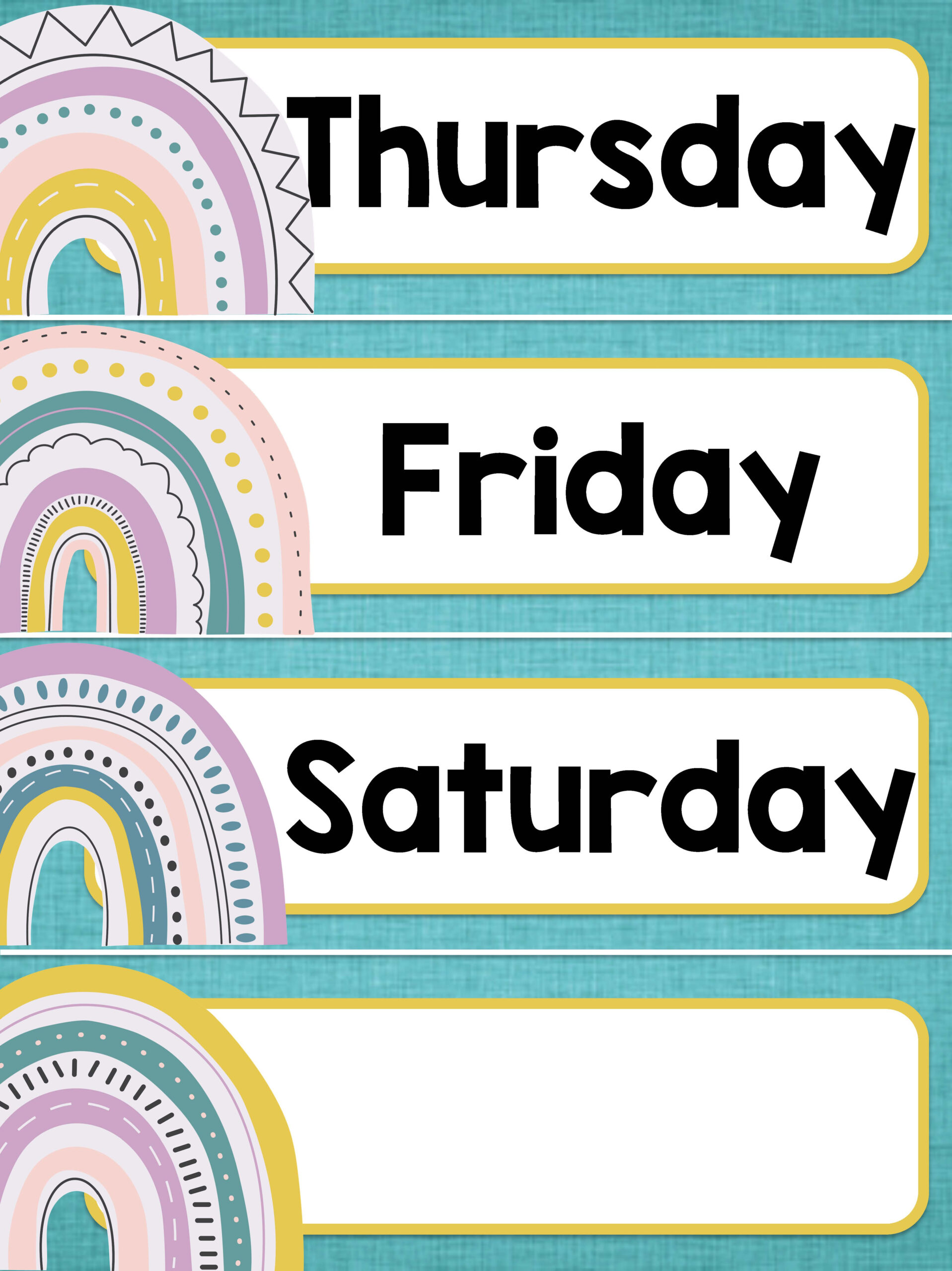Days Of The Week Labels Printable Free | Www.lx.iriss.uk with Free Printable Days Of The Week