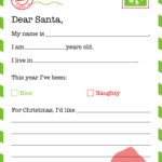 Dear Santa Letter Printables   Free | Printabulls Regarding Free Printable Dear Santa Stationary