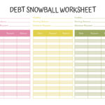 Debt Trackers & Debt Snowball Worksheets   35 Pages | Printabulls With Free Printable Debt Snowball Worksheet