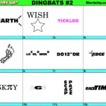Dingbats Quiz #2 » Find The Answers To Over 730 Dingbats! » Words Regarding Free Printable Dingbats Puzzles