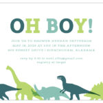 Dinosaur Baby Shower Invitation Template Free Clearance In Free Printable Dinosaur Baby Shower Invitations