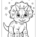 Dinosaur Coloring Pages (20+ Free Printable Pdf) Pertaining To Free Printable Dinosaur Coloring Pages