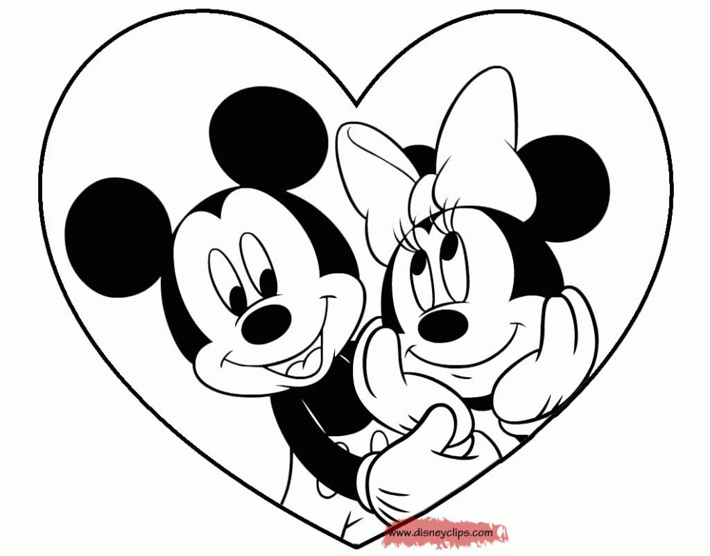 Disney Valentine&<h2>039;S Day Coloring Pages (3) | Disneyclips Within Free Printable Disney Valentine Coloring Pages Disney Valentine&<h2>039;S Day Coloring Pages (3) | Disneyclips Within Free Printable Disney Valentine Coloring Pages