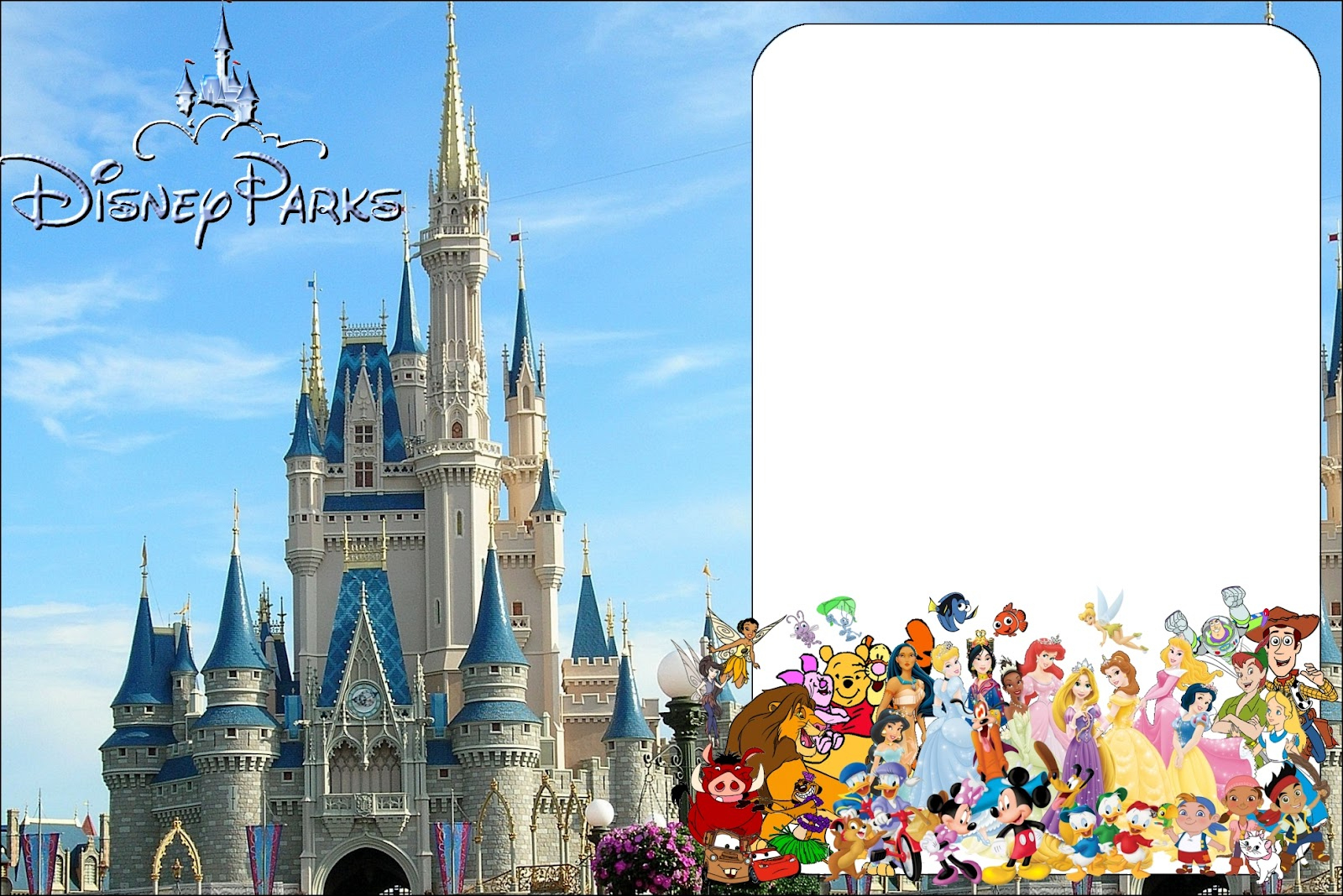 Disney World: Free Printable Invitations. - Oh My Fiesta! In English regarding Free Printable Disney Invitations