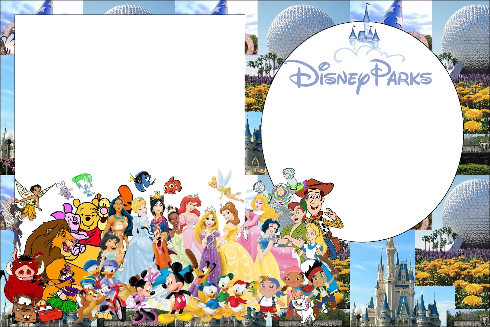 Disney World: Free Printable Invitations. - Oh My Fiesta! In throughout Free Printable Disney Invitations