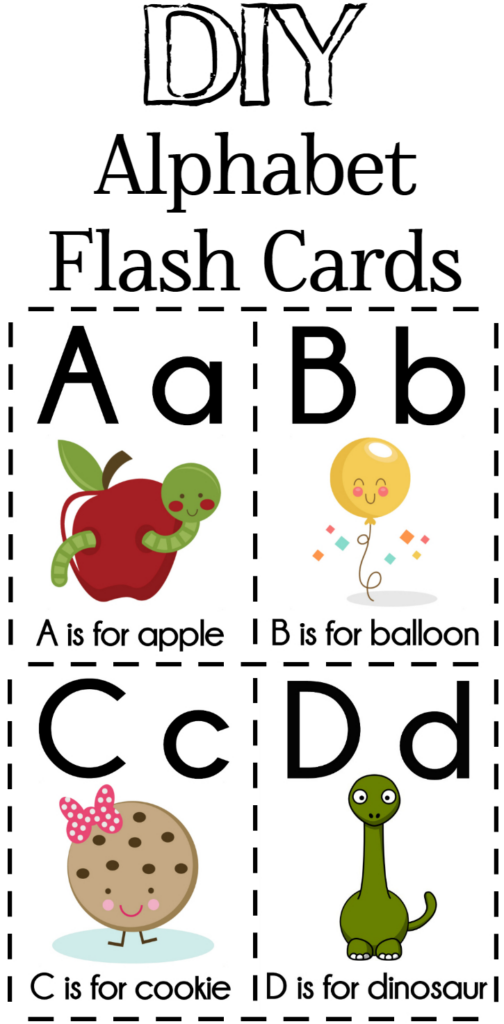 Diy Alphabet Flash Cards Free Printable   Extreme Couponing Mom For Free Printable Picture Cards