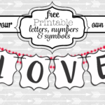 Diy Crafts And Gifts Archives   Swanky Design Co. In Diy Swank Free Printable Letters