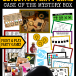 Diy Detective Mystery Party Game   Ages 10 16   Print & Play! With Free Printable Detective Games