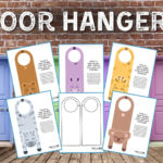 Diy Door Hanger | Door Decor | Home Decorating Ideas Inside Free Printable Bedroom Door Signs