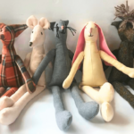 Diy Free Mouse Sewing Pattern Pdf And Tutorial   Quiet Life Farm Pertaining To Free Printable Stuffed Animal Patterns