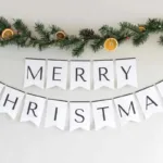 Diy Merry Christmas Banner | Free Printable   The Home Intent With Free Printable Christmas Banner