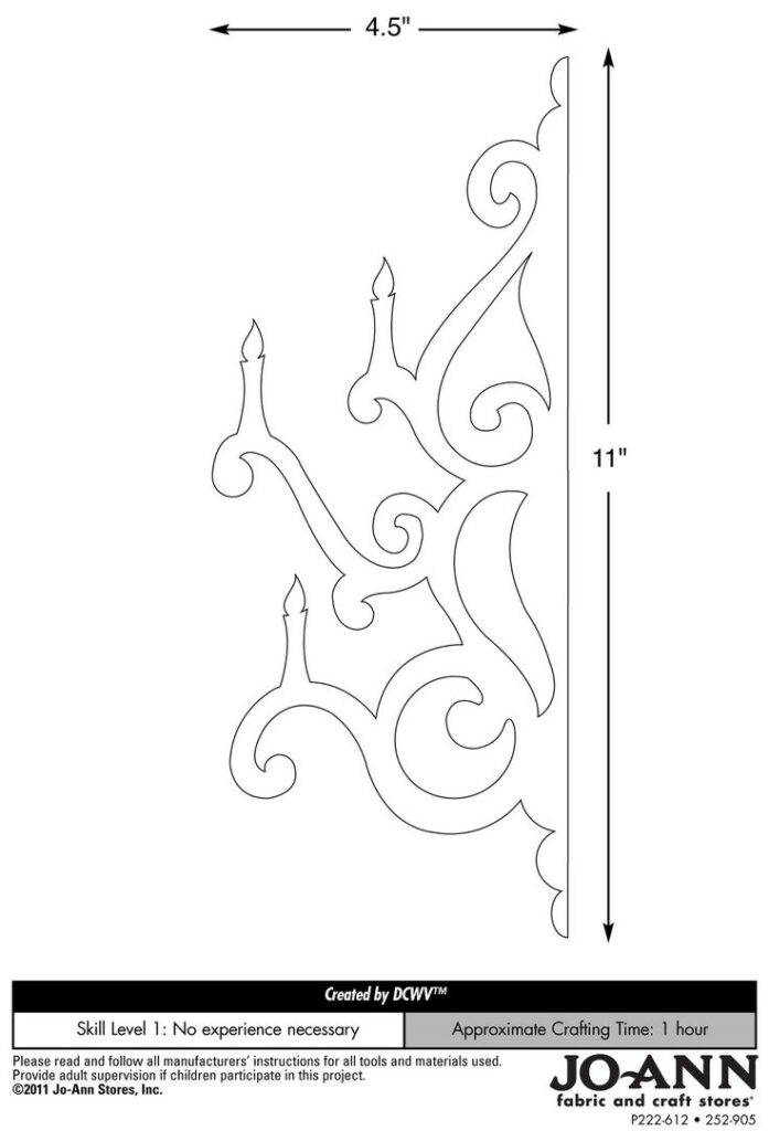 Diy Paper Party Chandelier | Jo Ann Craft Store Pertaining To Free Printable Chandelier Template Diy Paper Party Chandelier | Jo Ann Craft Store Pertaining To Free Printable Chandelier Template