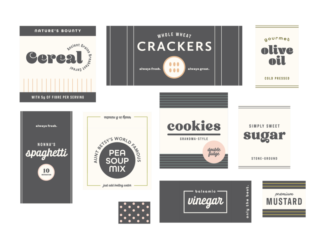 Diy Wooden Pantry Play Food | With Printable Labels — Little Pertaining To Free Printable Play Food Labels Diy Wooden Pantry Play Food | With Printable Labels — Little Pertaining To Free Printable Play Food Labels