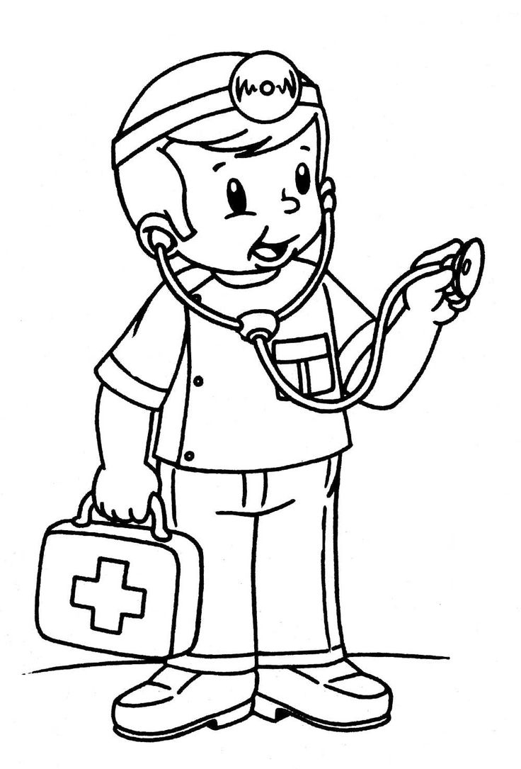 Doctor Coloring Pages - Best Coloring Pages For Kids inside Doctor Coloring Pages Free Printable