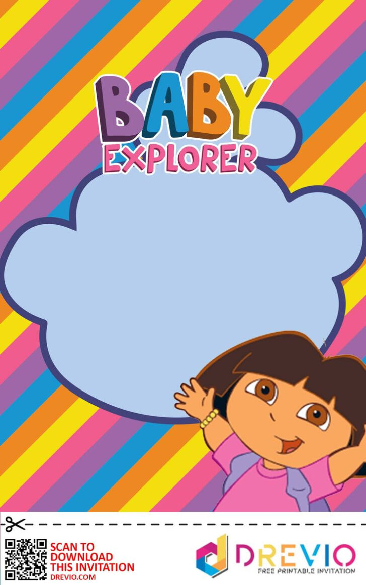 Dora the Explorer Free Printable Invitations Dora the Explorer Free Printable Invitations