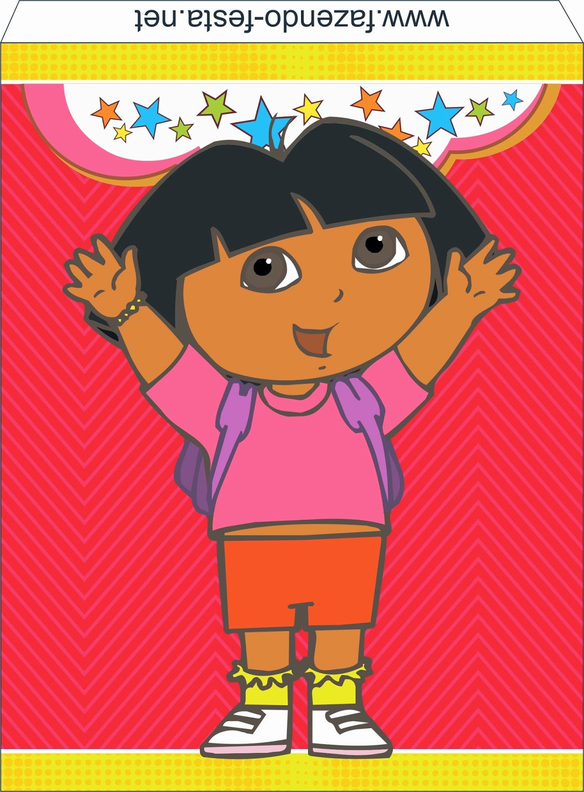 Dora The Explorer Free Printable Mini Kit. - Oh My Fiesta! In English throughout Dora Birthday Cards Free Printable