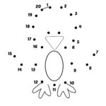 Dot To Dot Worksheets Numbers 1 To 20 (Free Printable)   The Intended For Free Printable Dot To Dot Easy