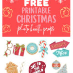 Download All Our 65 Fun Free Printable Christmas Photo Booth Props Pertaining To Free Printable Christmas Photo Booth Props