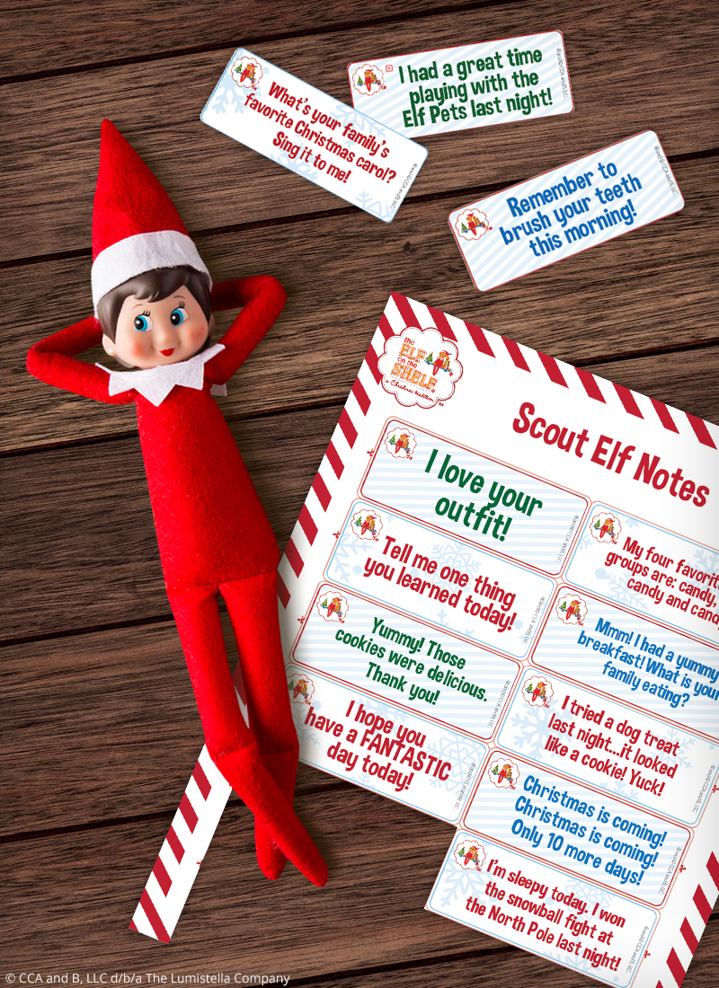 Download Free Printable Elf On The Shelf Notes | The Elf On The Shelf pertaining to Elf on the Shelf Free Printable Ideas