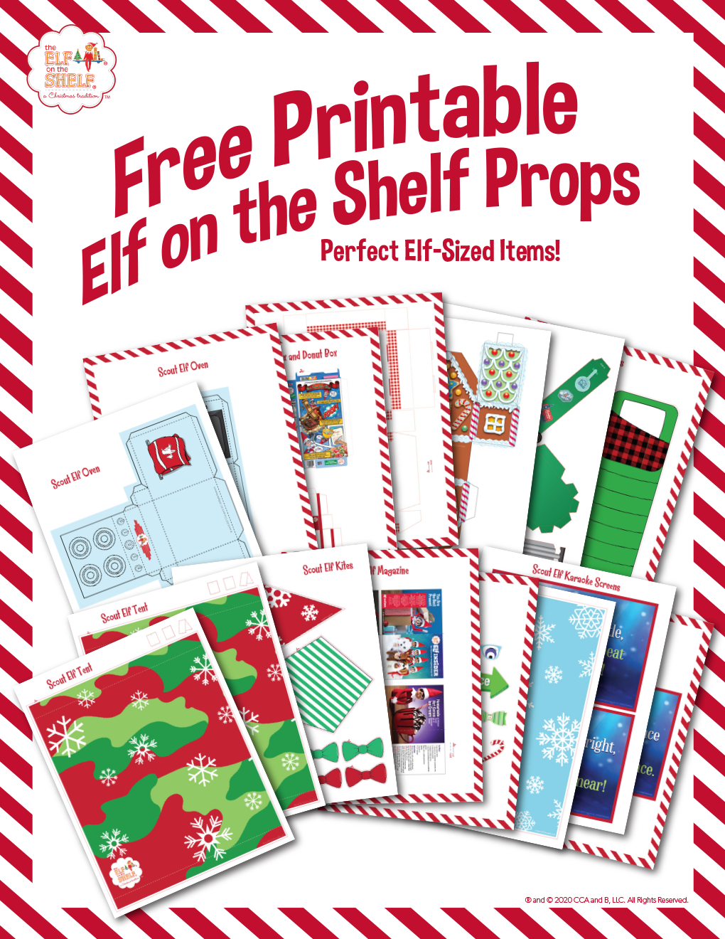 Download Free Printable Elf On The Shelf Props | The Elf On The Shelf in Elf On The Shelf Printable Props Free