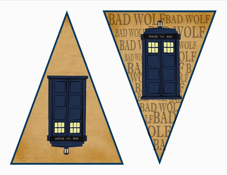 Free Printable Dr Who Birthday Card
