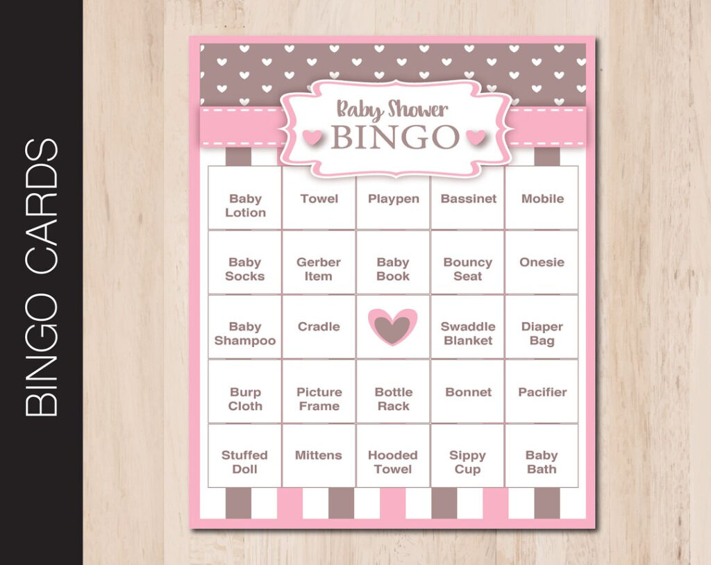 Druckbare Baby Shower Bingo Spiel. Rosa Und Braunes Baby. 40 Druckfertige Oder Bearbeitbare Pdf Karten. Sofortiger Download Printable 0021 Etsy.de In Free Printable Baby Shower Bingo Cards Druckbare Baby Shower Bingo Spiel. Rosa Und Braunes Baby. 40 Druckfertige Oder Bearbeitbare Pdf Karten. Sofortiger Download Printable 0021 Etsy.de In Free Printable Baby Shower Bingo Cards