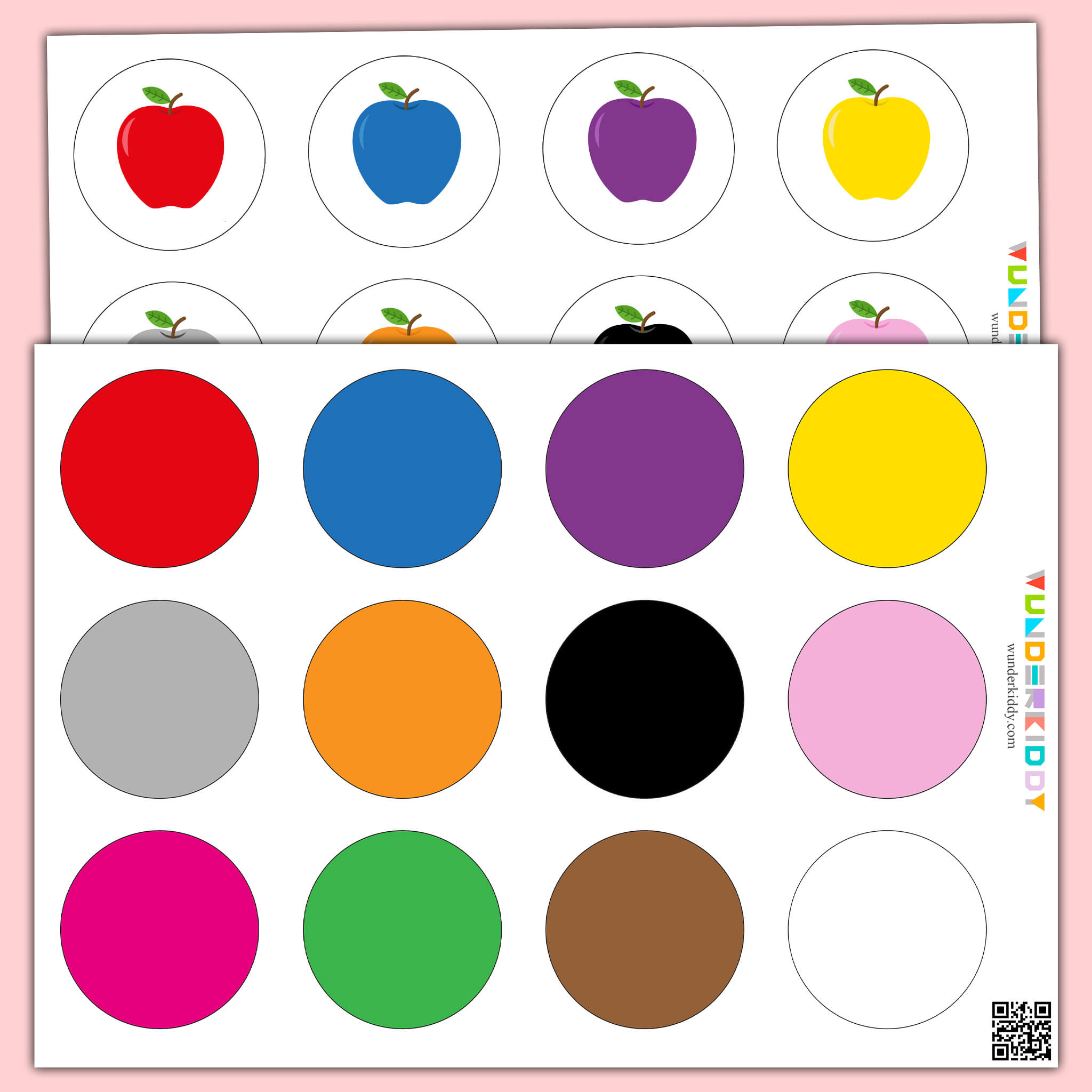 Druckbares Arbeitsblätter Zur Farberkennung Für Kleinkinder within Color Recognition Worksheets Free Printable