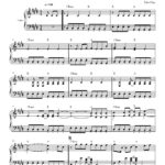 Dynamite   Taio Cruz | True Piano Transcriptions Intended For Dynamite Piano Sheet Music Free Printable