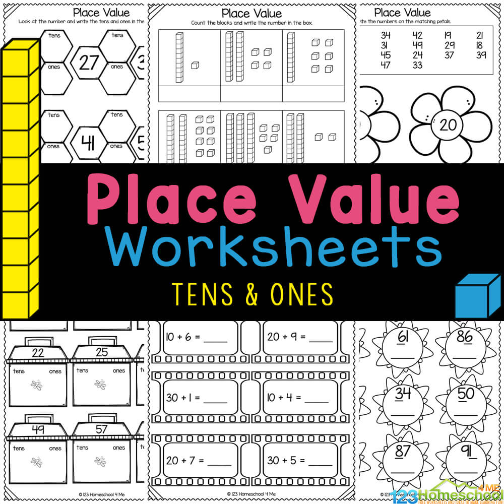 ✏️ Free Printable Place Value Tens And Ones Worksheets For In Free Printable Place Value Worksheets ✏️ Free Printable Place Value Tens And Ones Worksheets For In Free Printable Place Value Worksheets