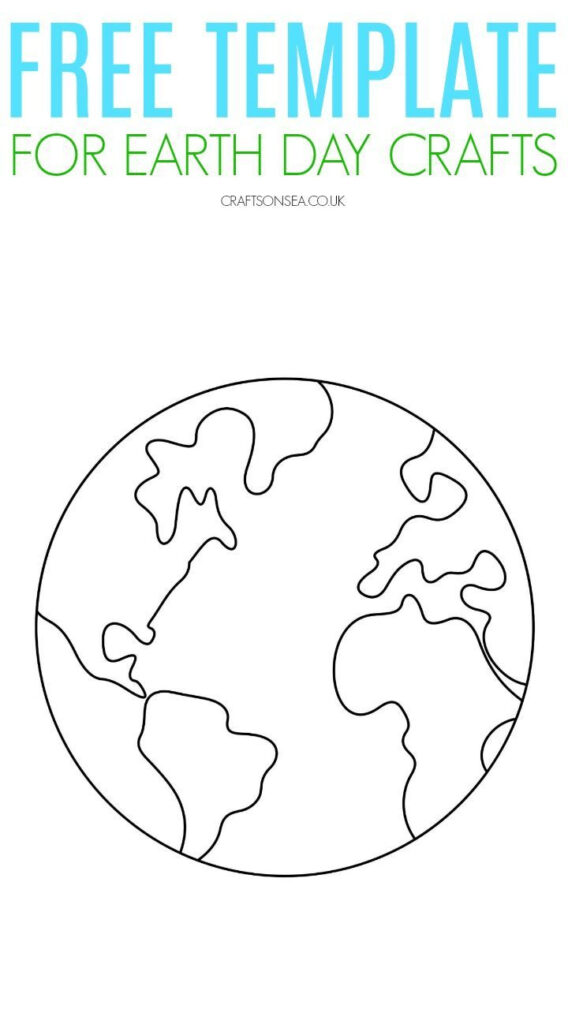 Earth Template {Free Printable Pdf} Regarding Free Printable Earth Pictures Earth Template {Free Printable Pdf} Regarding Free Printable Earth Pictures