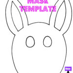 East Coast Mommy: Bunny Mask For Preschoolers With Free With Free Printable Easter Masks