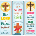 Easter Bookmarks Free Printable   Printable Party Favors Throughout Free Printable Religious Easter Bookmarks