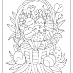 Easter Coloring Pages (Free Printables) Throughout Free Easter Color Pages Printable