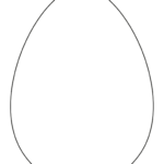 Easter Egg Template To Print   Crafty Morning Within Easter Egg Template Free Printable