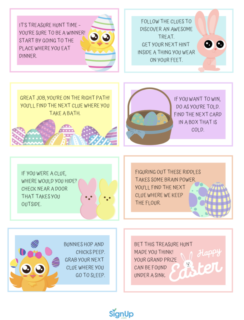 Easter Scavenger Hunt At Home | Signup Inside Easter Scavenger Hunt Riddles Free Printable Easter Scavenger Hunt At Home | Signup Inside Easter Scavenger Hunt Riddles Free Printable